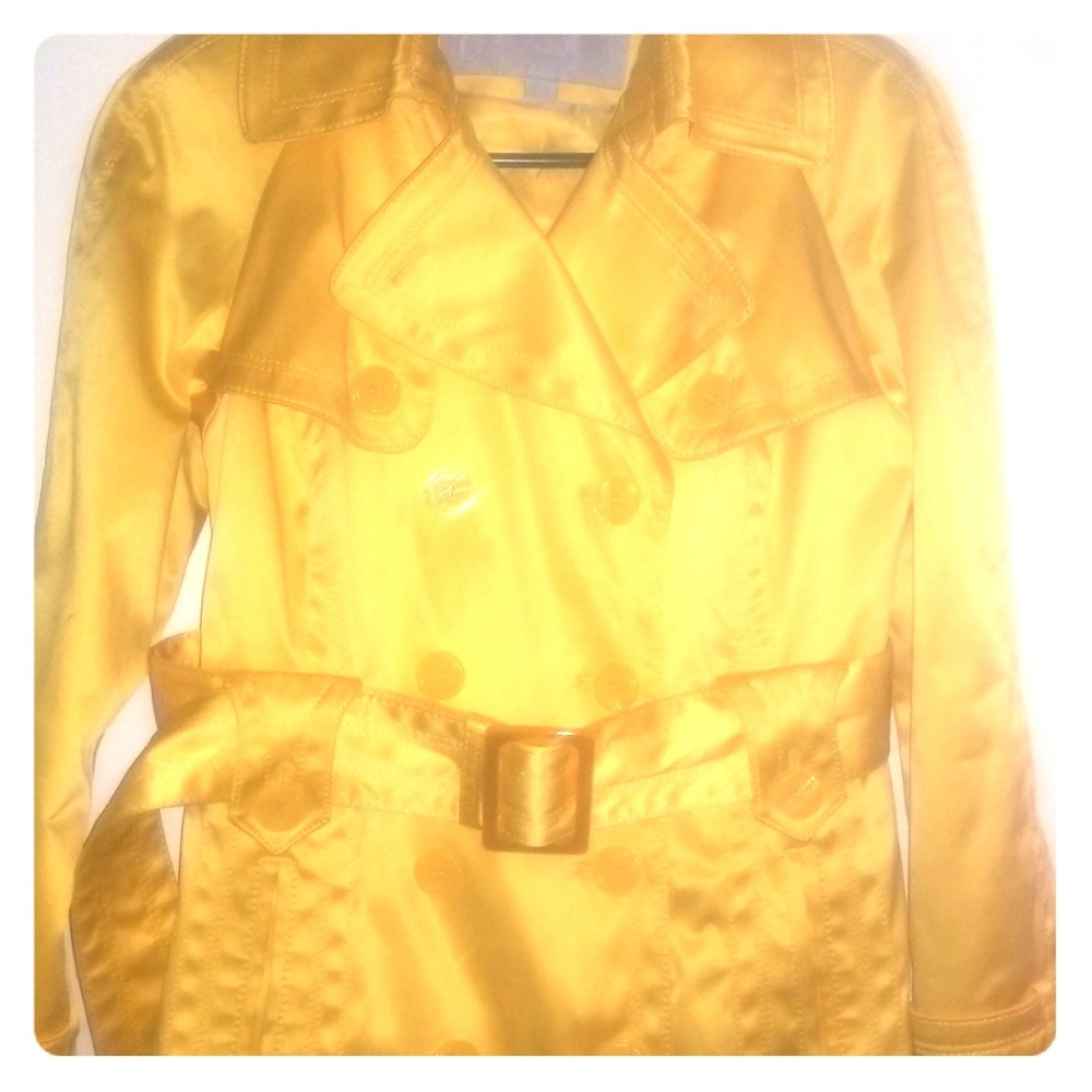 Jessica Simpson Yellow Coat